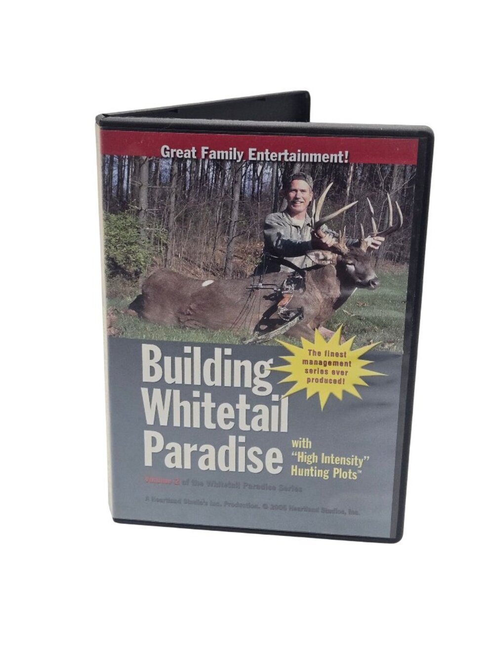 Building Whitetail Paradise DVD Vol 2 Bob Coine Hunting Plots 68 Mins 2005